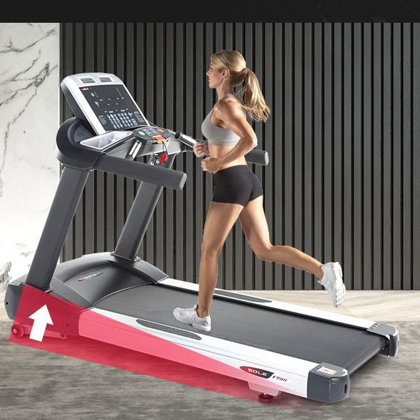 美国sole速尔F900pro健身房商用跑步机