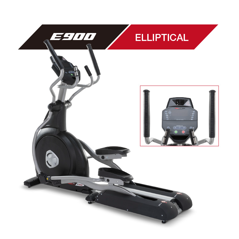 美国SOLE速尔E900商用椭圆机 健身房太空漫步机